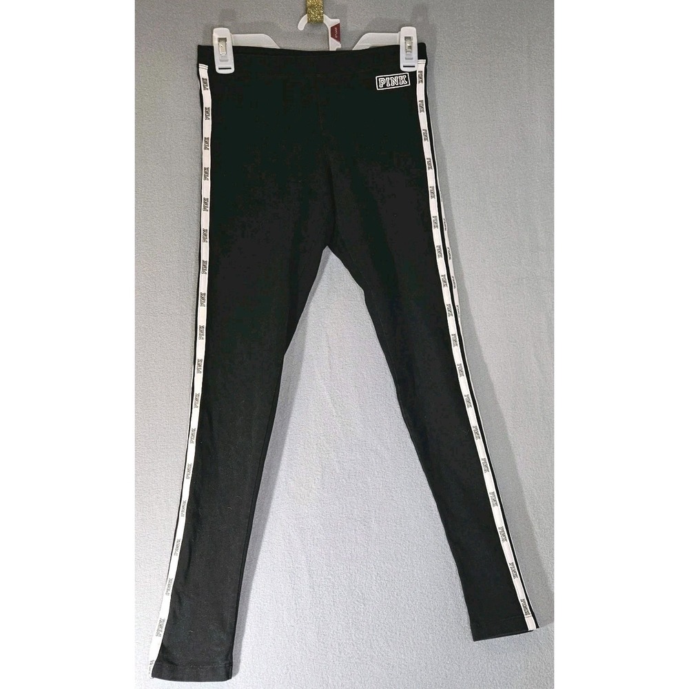 Victoria's Secret PINK Yoga Leggings Black & White Size Small